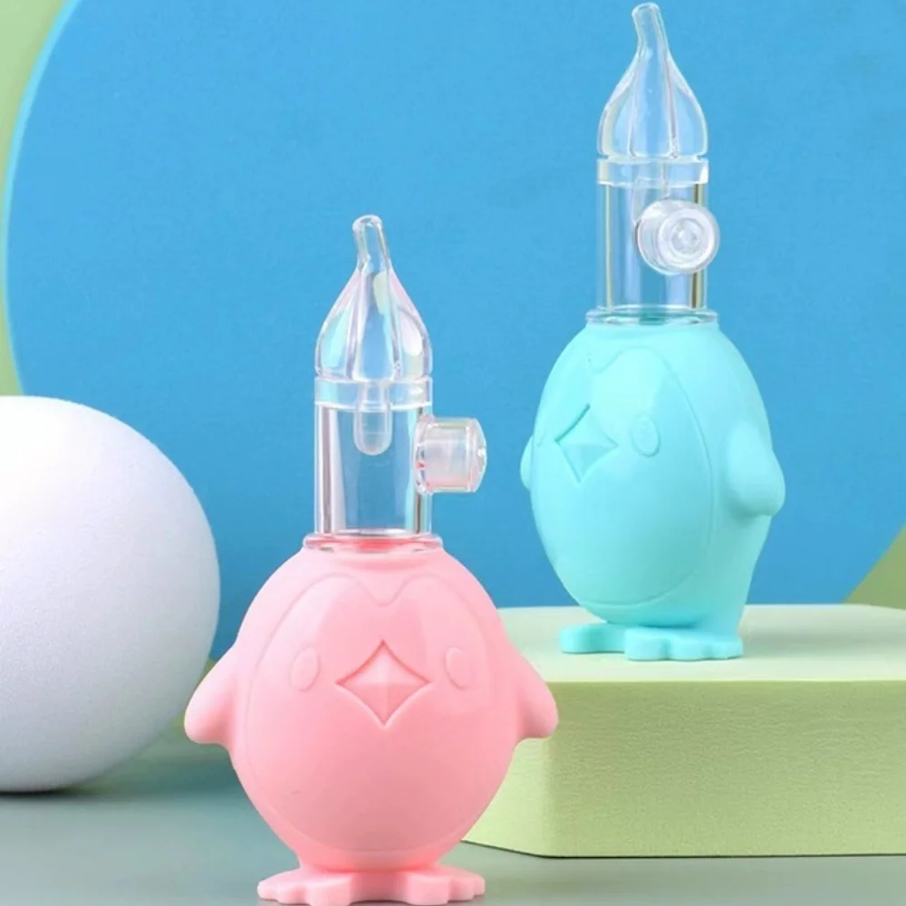 Anti-Backflow Baby Nasal Aspirator, Food-Grade Silicone Tip, Washable, Baby Mucus Removal, Newborn Cold Care