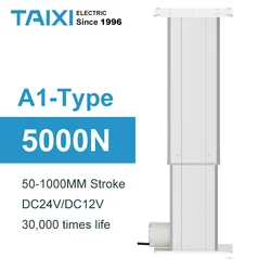 5000N Electric lifting column aluminum elevator 500kg lifter Precision lift platform table telescopic column Linear actuator