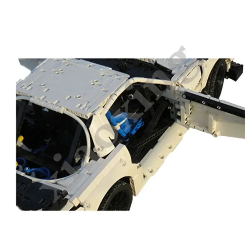 Новый MOC-46448 супер спортивный автомобиль RX7 FD, комплект статического издания, строительные блоки для взрослых, детский подарочный набор на день рождения, развивающие игрушки