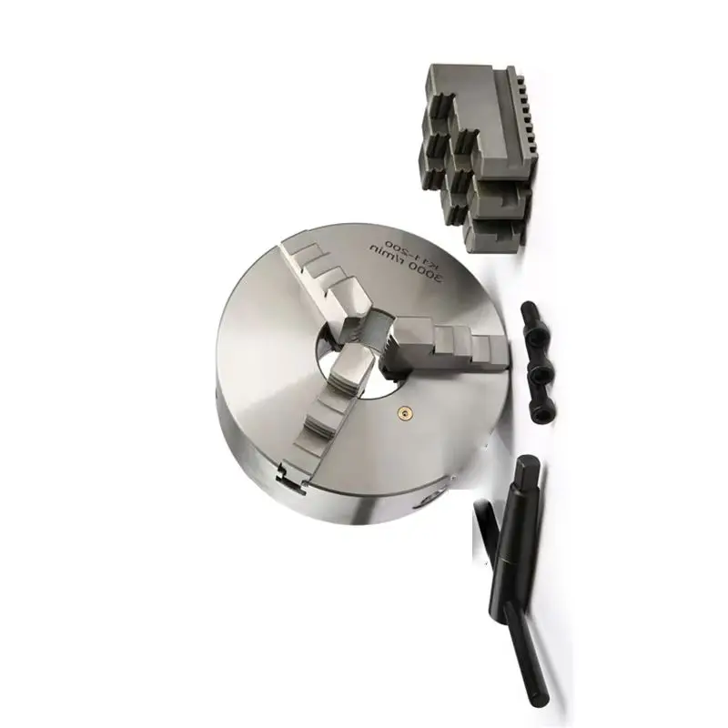 K11-160 160mm Lathe Chuck Metal Lathe Chuck Lathe Self-centering 3 Jaw Chuck Scroll Chuck Positive and Negative Claws