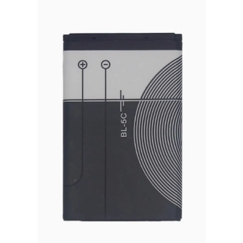1pcs Battery BL-5C For Nokia C2-06 C2-00 X2-01 1100 6600 1000 1010 1111 ect 2450mAh Mobile Phone Battery