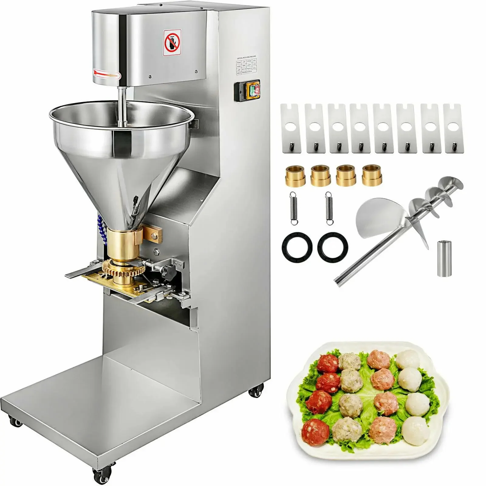 

Industrial Meatball Forming Machine Stainless Steel Automatic Ball Maker High Output for Food Factory