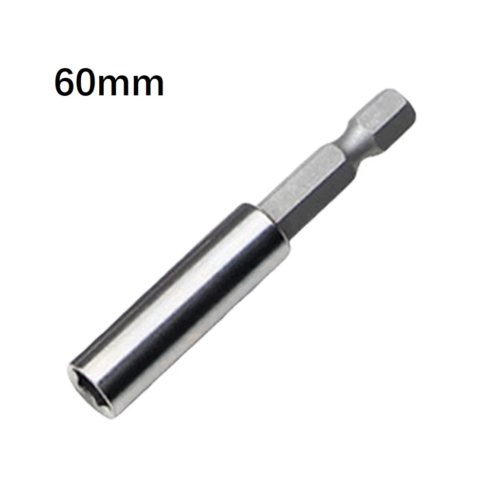 Magnetic Bit Holder for Fast and Secure Attachment with 1/4 Hex Shank Rod Screwdriver Tip Holder Extension Bit