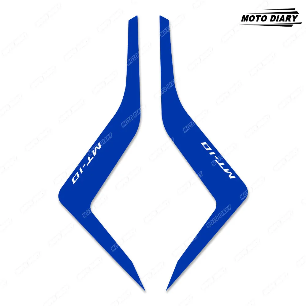 Motorcycle Fuel Tank Stickers Curve Tank Top Decals Waterproof For MT-10 MT10 MT-10SP MT 10 SP