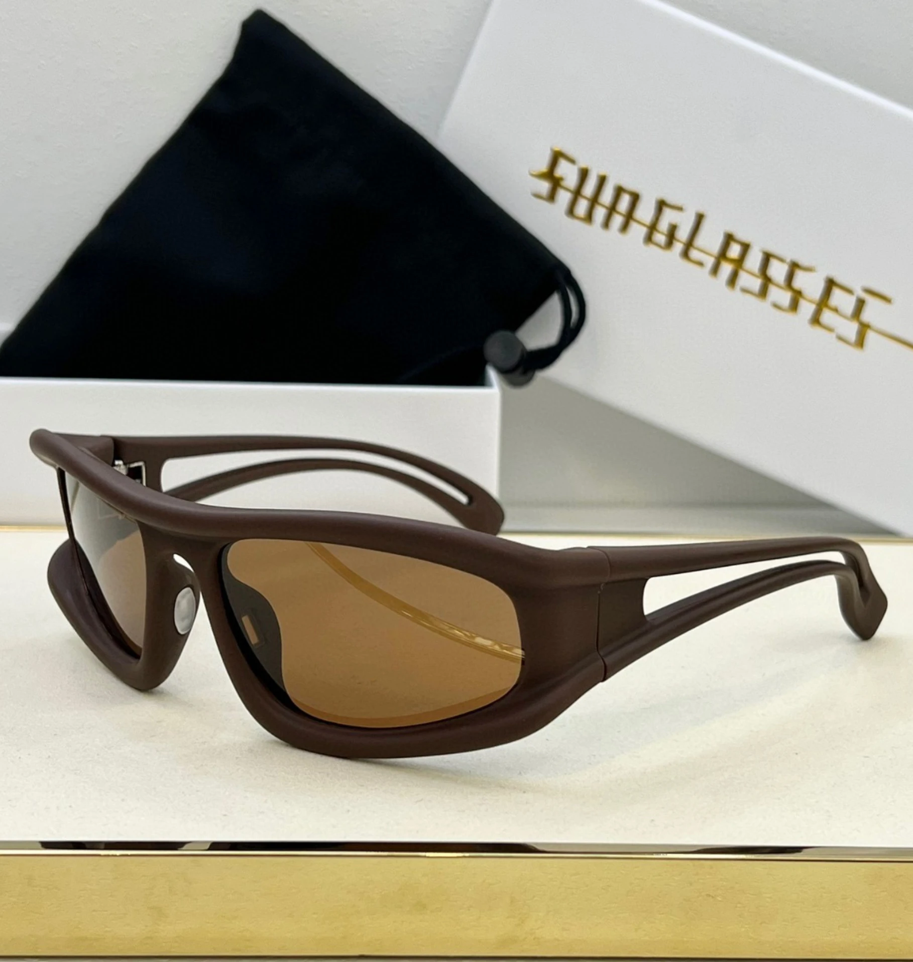 نظارات شمسية أصلية من تصميم MK's Harley Knight Cool Limited Edition Joint Goggles Advanced للحماية من الشمس مربعة الشكل