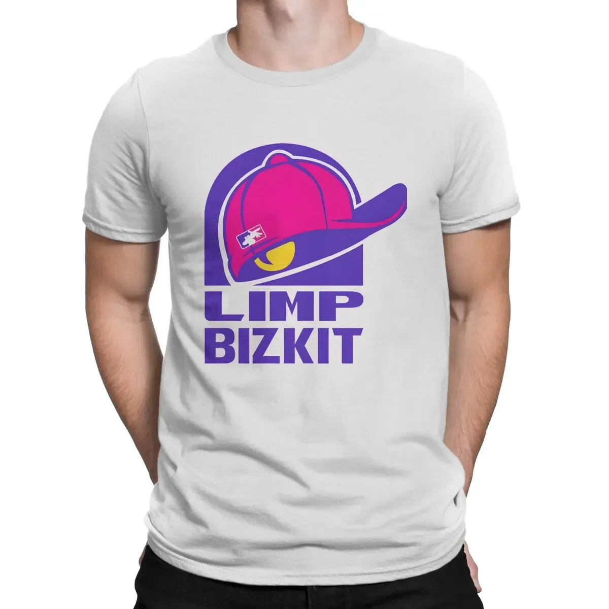 

Крутая Мужская футболка Limp Bizkit, новые футболки с коротким рукавом и круглым вырезом, хлопковая уникальная одежда