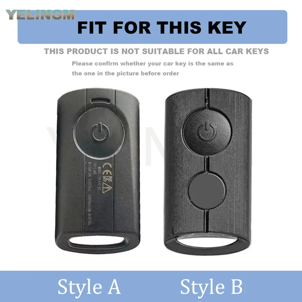 TPU Shell Car Remote Key Case Cover For Yamaha Nmax 2021/2022 NVX NVX155 XMAX XMAX300 QBIX AEROX JAUNS 2018 2019 Car Accessories