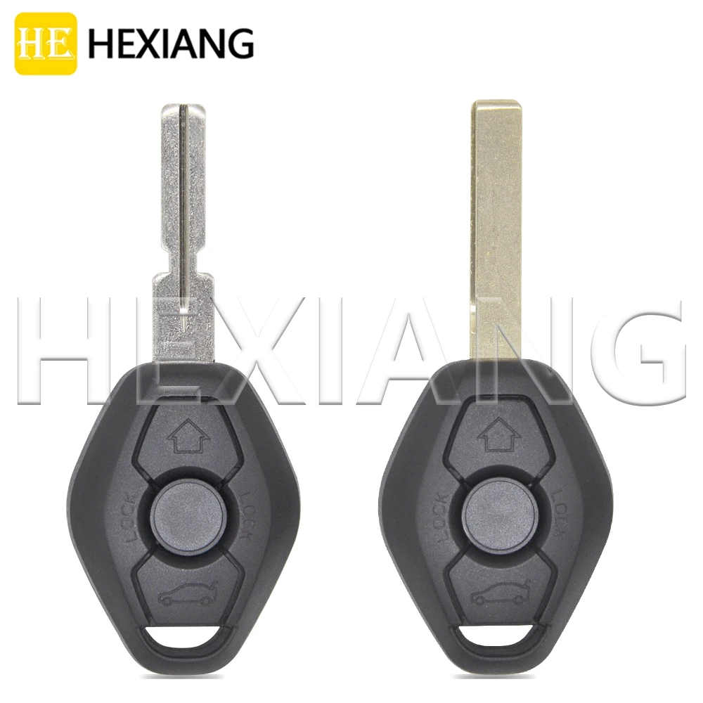 HE 3 Button HU58 HU92 Blade Car Key Shell Support EWS CAS2 For BMW 1 3 5 X3 X5 E38 E39 E46