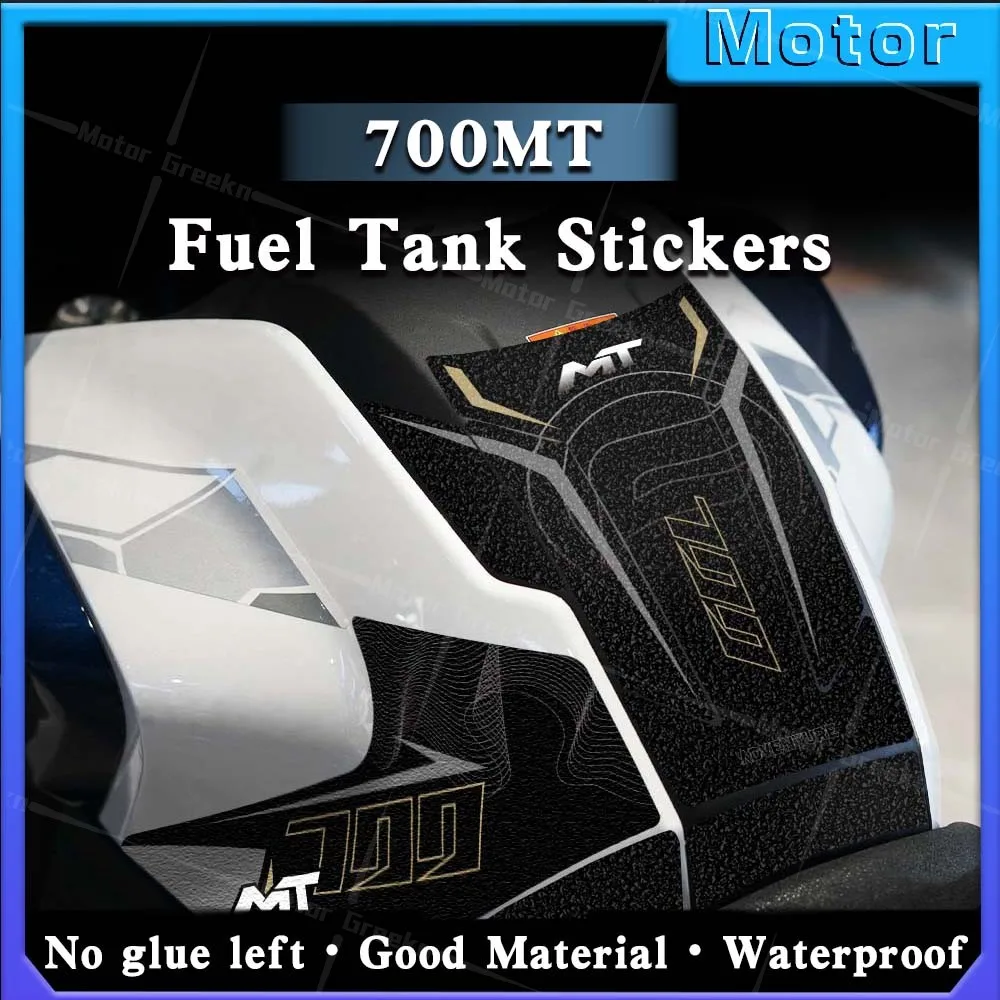 

Motorcycle Frosted Fuel Tank Pad Sticker Knee Grip Traction Protection Decals Accessori Set Waterproof For CFMOTO 700MT MT 700