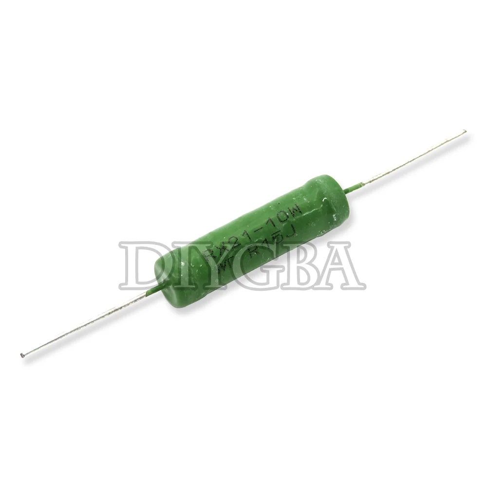 5 pz/lotto RX21 6W 10W resistenza a filo avvolto 5% 1R 10R 100R 1K 10K 12K 15K 18R 20R 22R 24R 27R 30R 33R 36R 0.01R resistenza