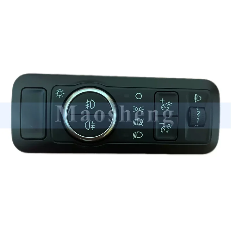 Headlight Switch Dashboard Brightness Switch For Ford Bronco (U725) Headlamp Adjustment Brightness Side Slip Button