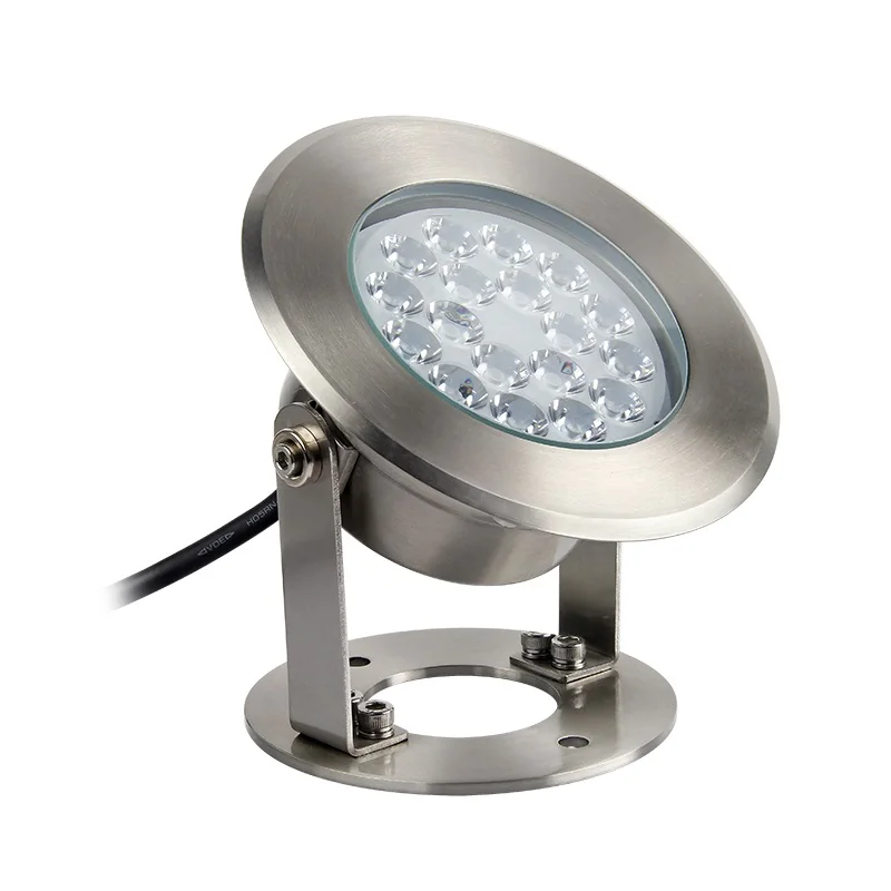 

Hot sell IP68 Pond Underwater Lights Led Submersible Spotlight RGB 9W 12V RF Remote Control Swimming Pool Garden Fountain Rocker