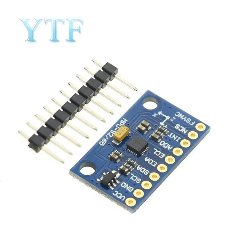 IIC I2C SPI MPU6500 MPU-6500 6-Axis Gyroscope Accelerometer Sensor Module Replace MPU6050 With Pins GY-6500 For Arduino