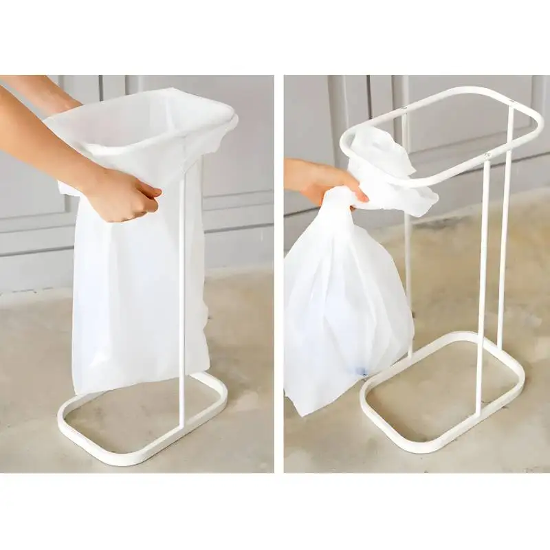 Vintage Garbage Bag Holder - Recycling Bin Waste Bag Stand with Three Color Options