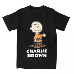 Uomo donna arachidi Charlie Brown Shirt accessori incredibili magliette in cotone top adulto