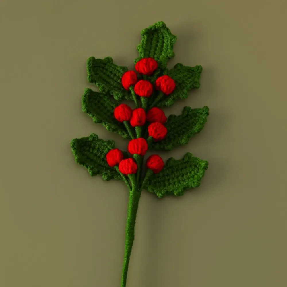 Simulated Flower 3D Christmas Bookmark Flower Book Clip Book Page Marker Flower Pagination Mark Book Paginator Weaved