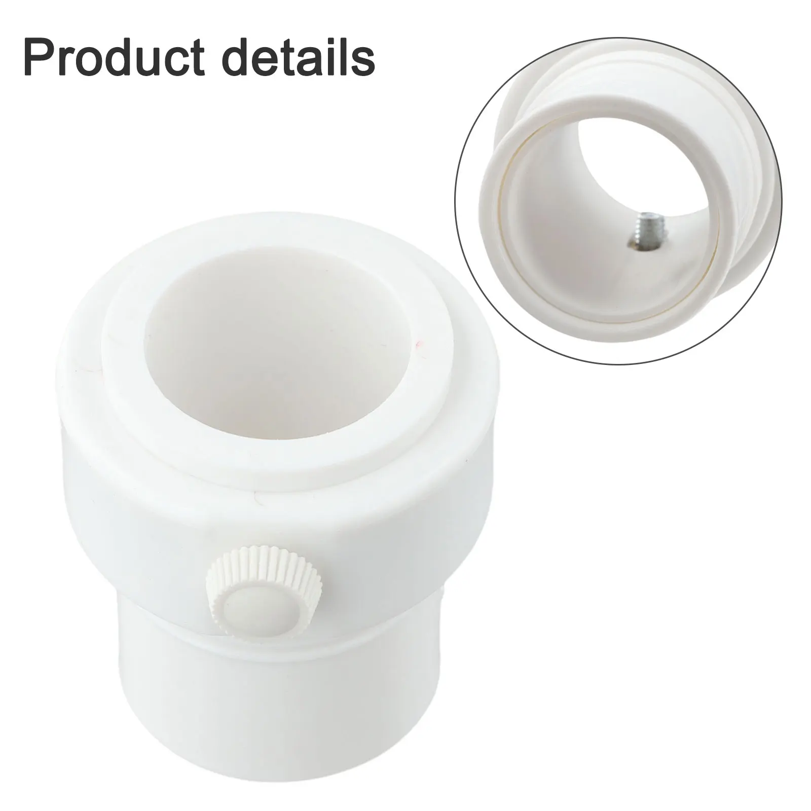 Stability Sleeve Umbrella Pole Adapter As Pictures Show Fits 1.5 Inch Umbrella Pole Polycarbonate Material Weatherproof Design
