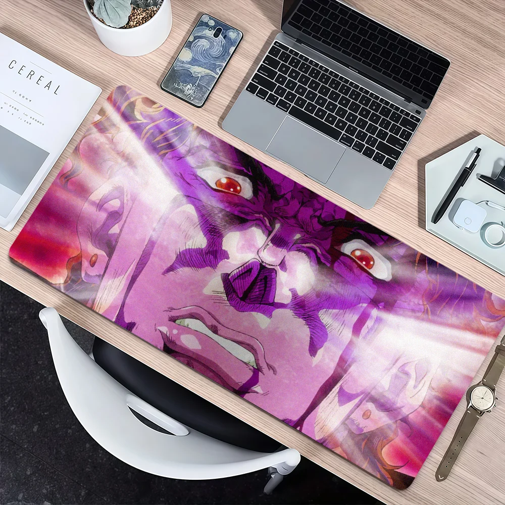 Funny JoJo B-Bizarre Adventure Mouse Pad Non-slip Thickened MousePad Large Writing Lockedge Gaming Cushion Office Student