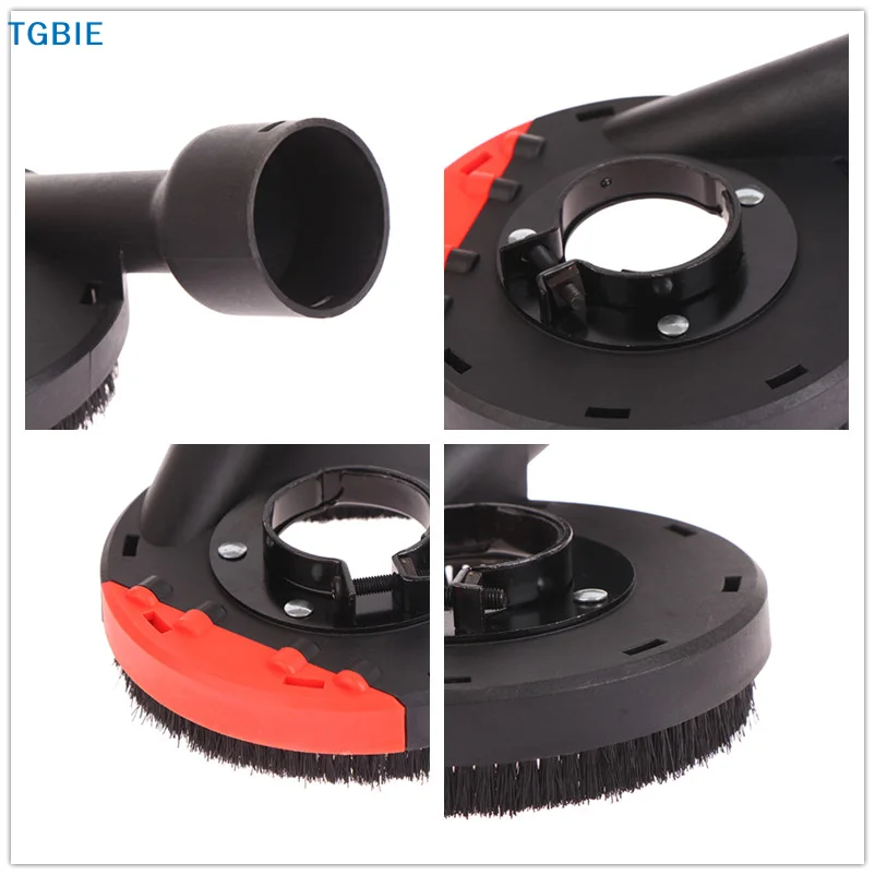

[TL][TL]Universal Surface Cutting Dust Shroud For Angle Grinder Built-in Tight Bristles Dust Collector Attachment Cover Tools