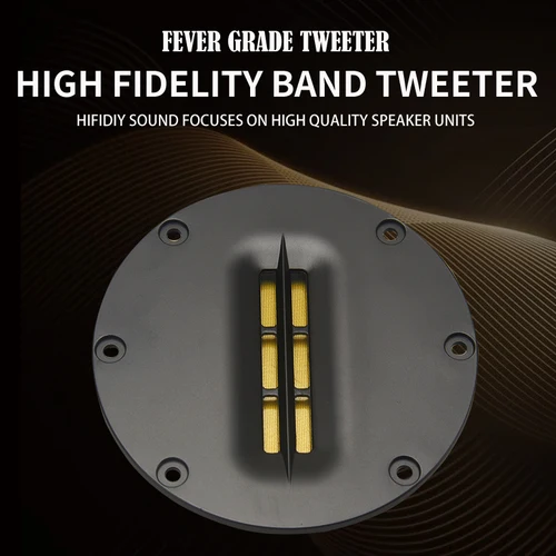 Imagen 1 del producto HIFIDIY LIVE hifi unidad de altavoz Tweeter de 4 pulgadas 8 OHM 30W altavoz de agudos AL-100 altavoz alto tipo súper cinturón