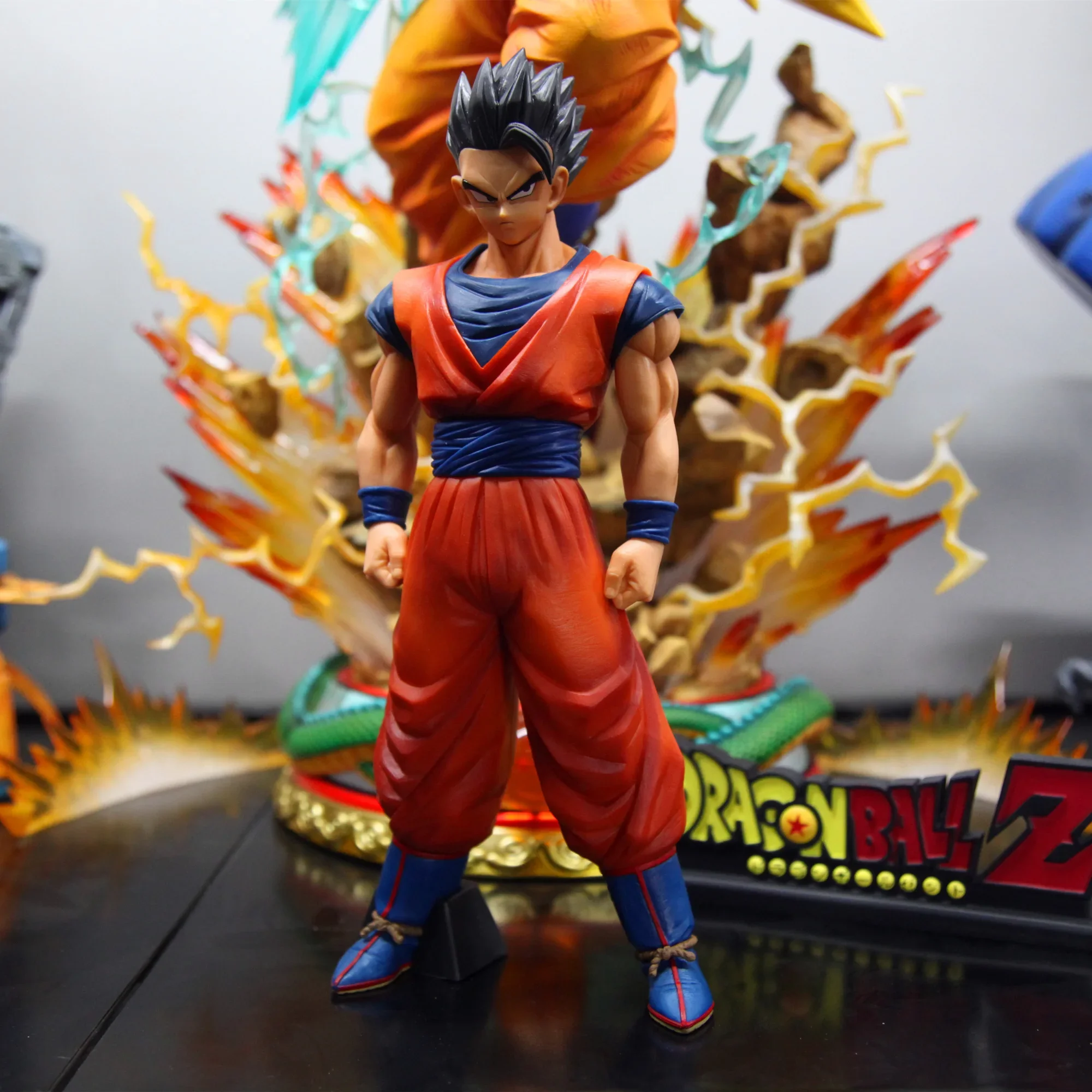 New 17-35cm Dragon Ball Z Broly Goku Gohan Trunks Anime Figure Model Figma Action Figurines Statue Collectible Toys Dolls Gifts