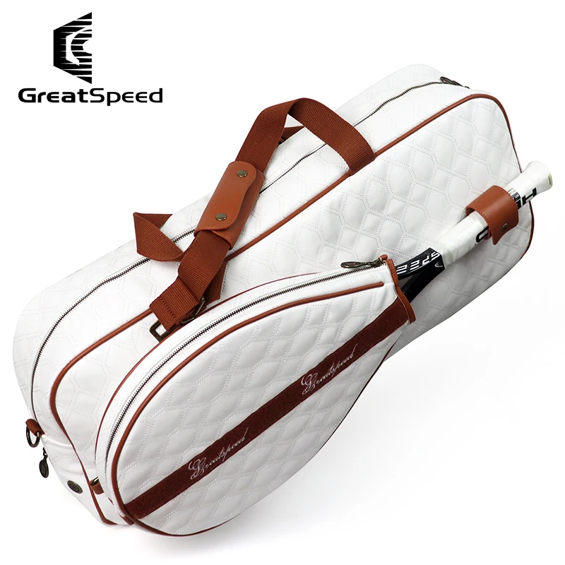 Greatspeed Sport Tennis Paddle Backpack Squash Badminton Racket Bag Padel Racquetball Carrying Handbag for Men Women Sports Bags