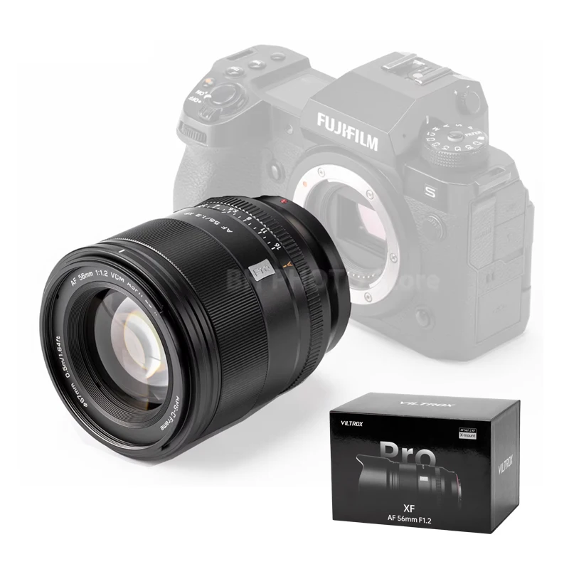 

Viltrox AF 56mm F1.2 Pro APS-C Portrait Automatic Focusing Fixed Focus Lens for Fujifilm XE4 XS20 XT4 XT5 XH2S XM5 XT50 X-T200