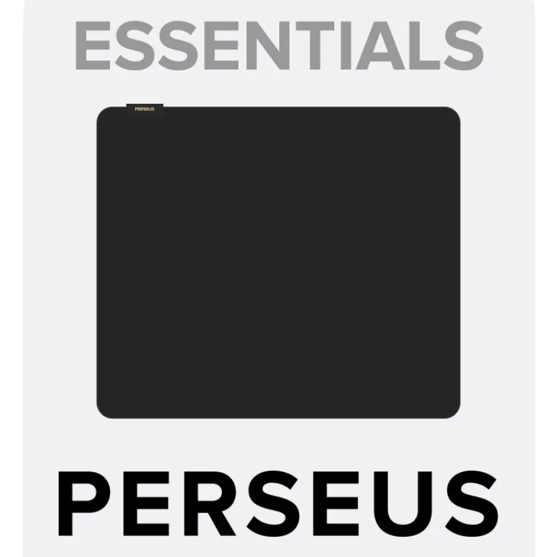 

Perseus Mouse Pad Black Fine Fabric Control Mouse Mat Edge Wrapping Durable Non-slip E-sports Desk Mat Office Gaming Accessories