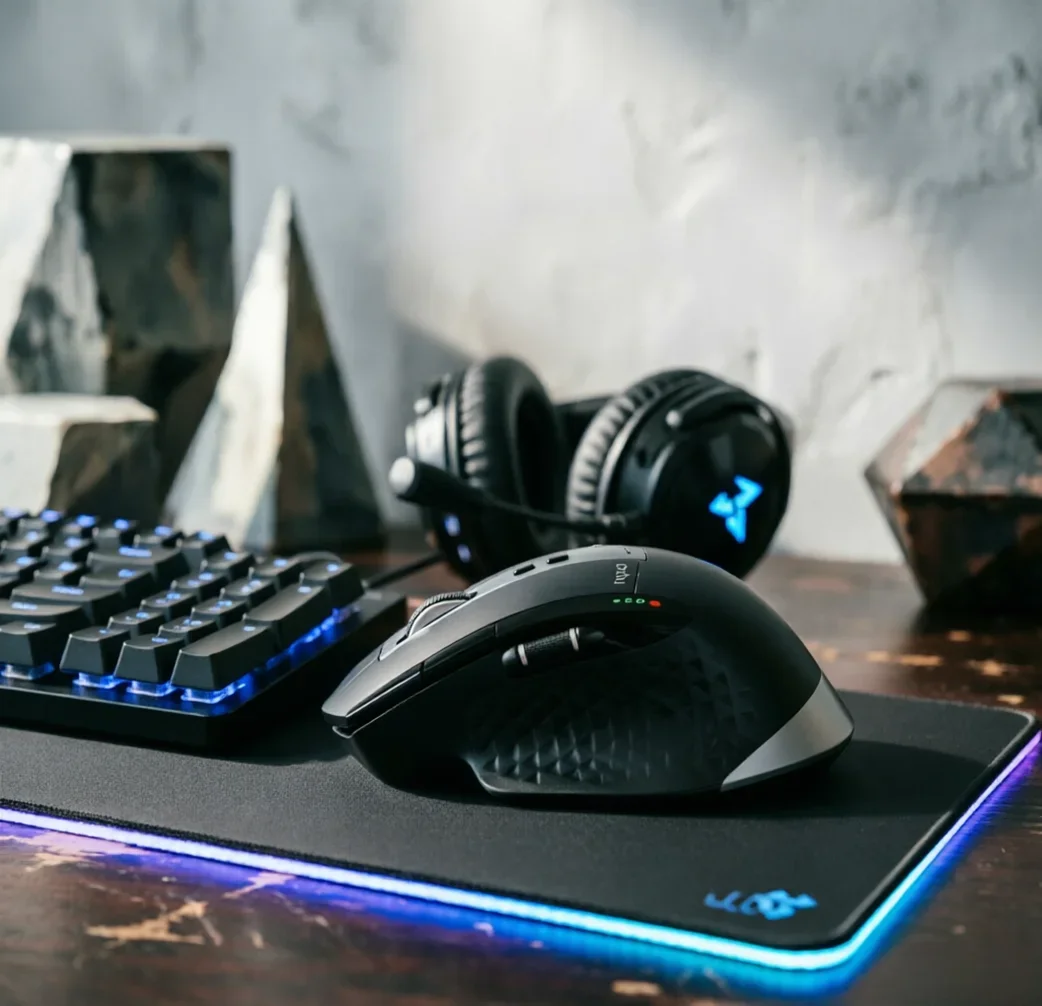 RAPOO MT750 Rechargeable Bluetooth Laser Mouse Multi Mode 4.0 Ergonomic For Large Hands Office Business Gaming