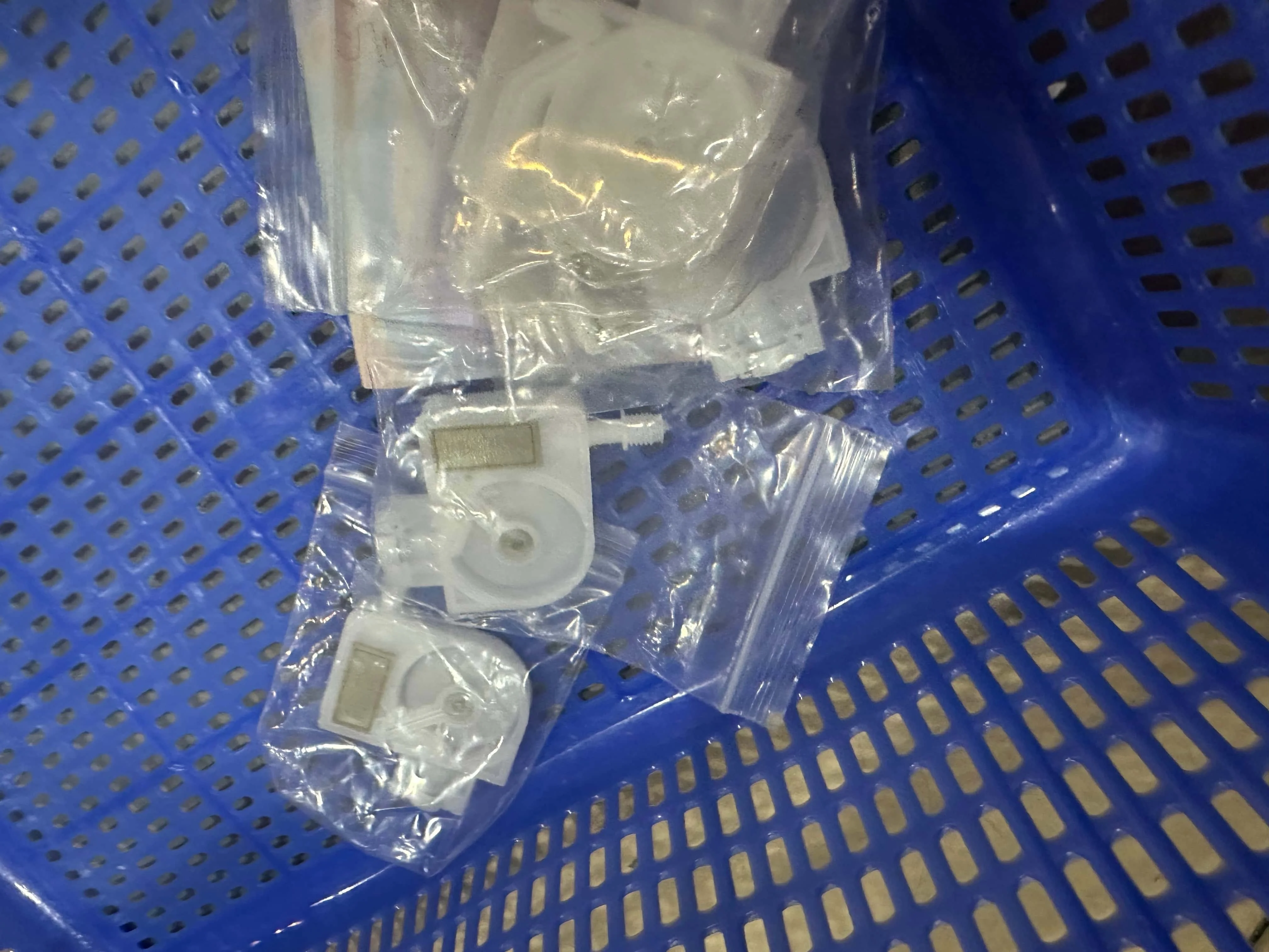 

20pcs White Damper For Epson DX5/XP600/4720/I3200 for Stylus ProII 4800 9800 4880 7880 9880 printer DTF ink dumper filter