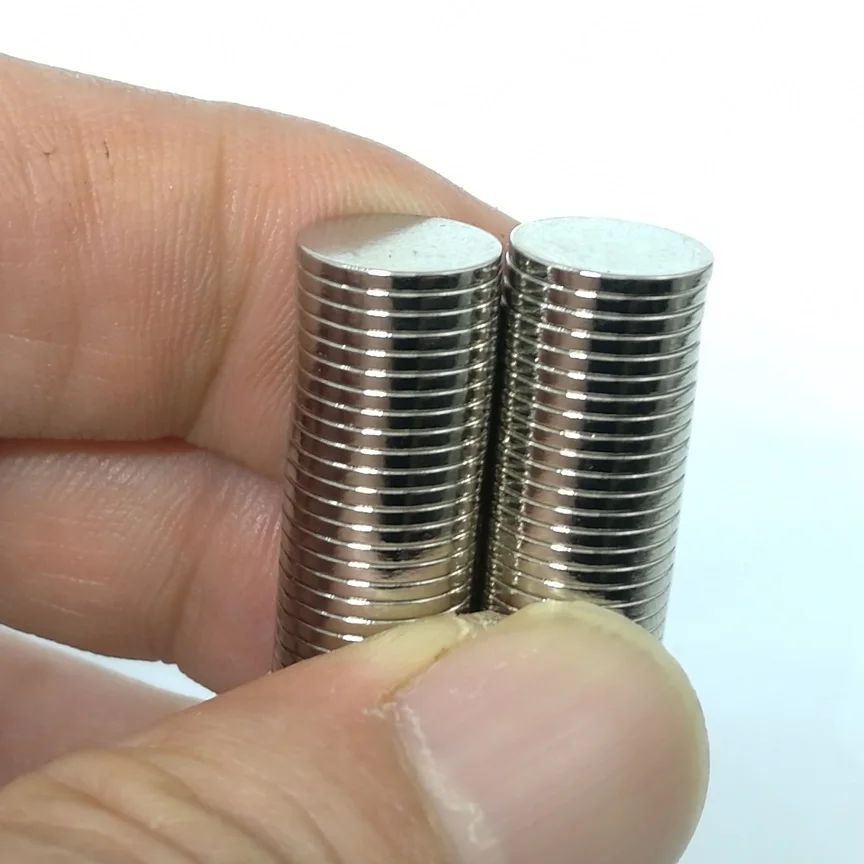 100PCS/LOT Strong Disc N52 NdFeB Magnet 10*1 Standard Round Powerful Rare Earth Permanent Neodymium Magnets 10x1