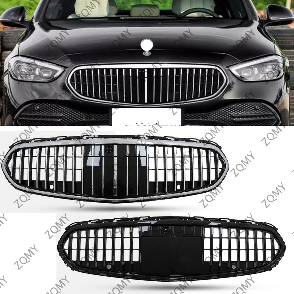 Front Bumper Grille Centre Radiator Grid Grill For Mercedes-Benz C Class W206 Business Edition 2022 2023 2024+