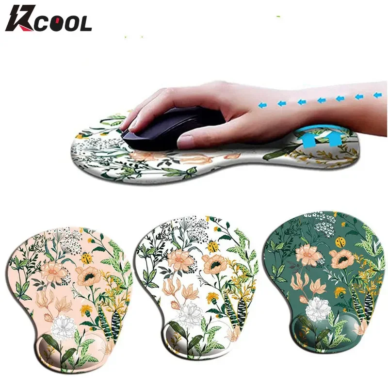 Ergonomische Muismat Met Polssteun Siliconen Antislip Deskpad Polssteun Onder Hand Kantoor Computer Mousepad Bureau Mat