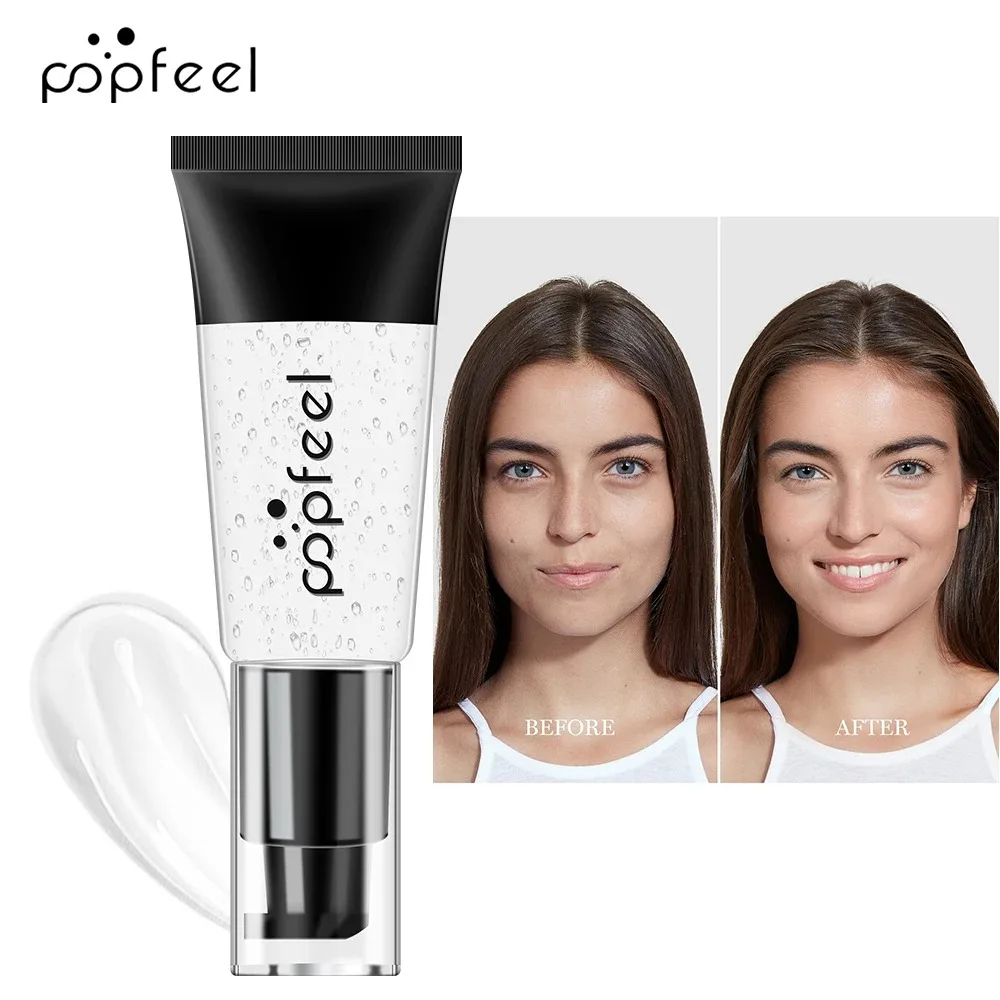 Popfeel Power Grip Primer, Op Gel Gebaseerde En Hydraterende Gezichtsprimer Voor Het Gladstrijken Van De Huid En Het Aangrijpen Van Make-Up, Hydrateert En Priemgetallen