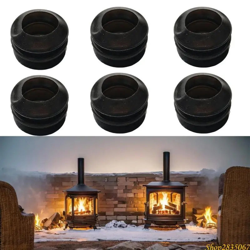 حزمة من 10 حشوات مطاطية لحماية وثبات مقبض الموقد 831F #4