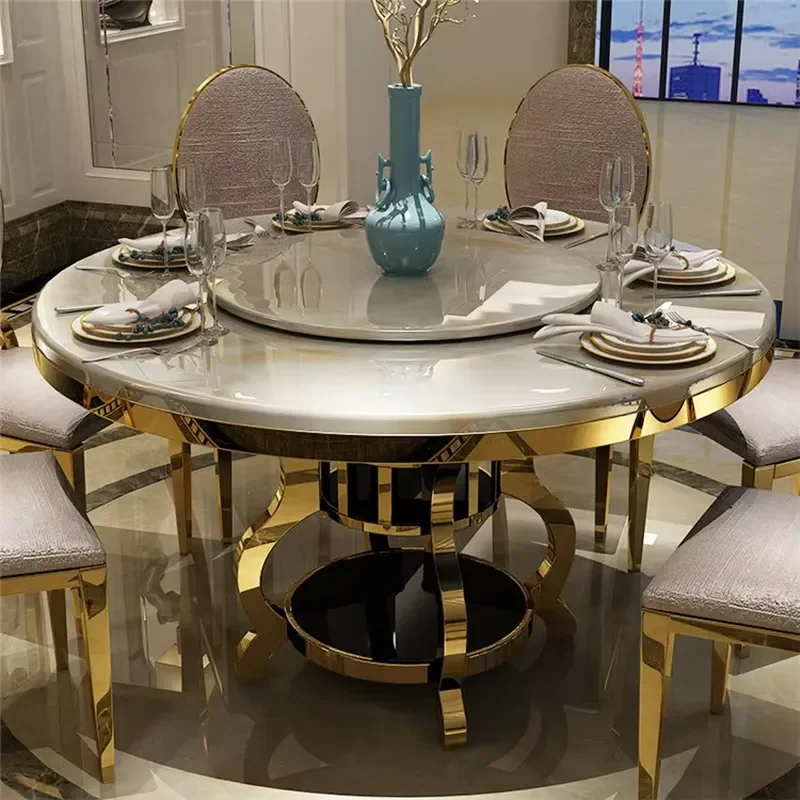 Round Table Set and Chairs Dining Table Set