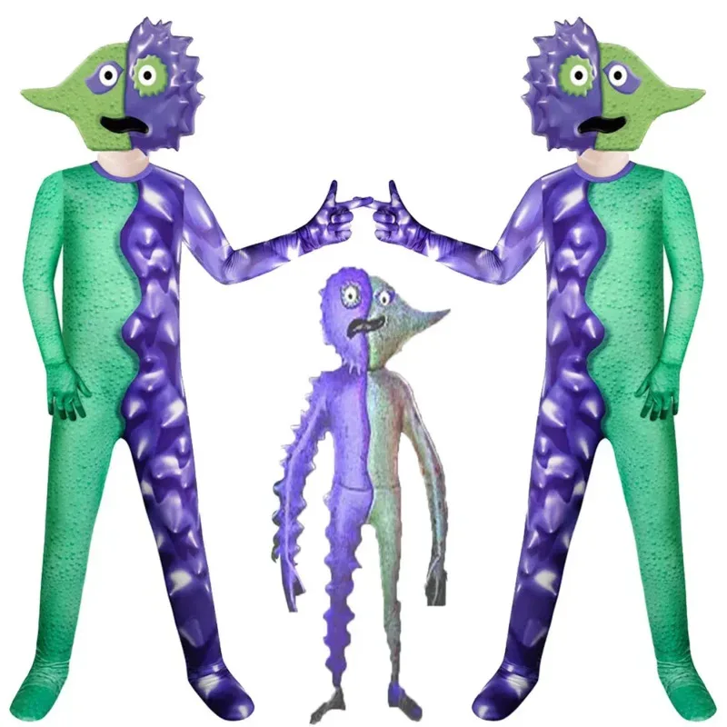 

Two-Face Monster Cosplay Garden of Banban Customs Boys Girl Banban Role-playing Performance Cosplay Cloth for Halloween Costume