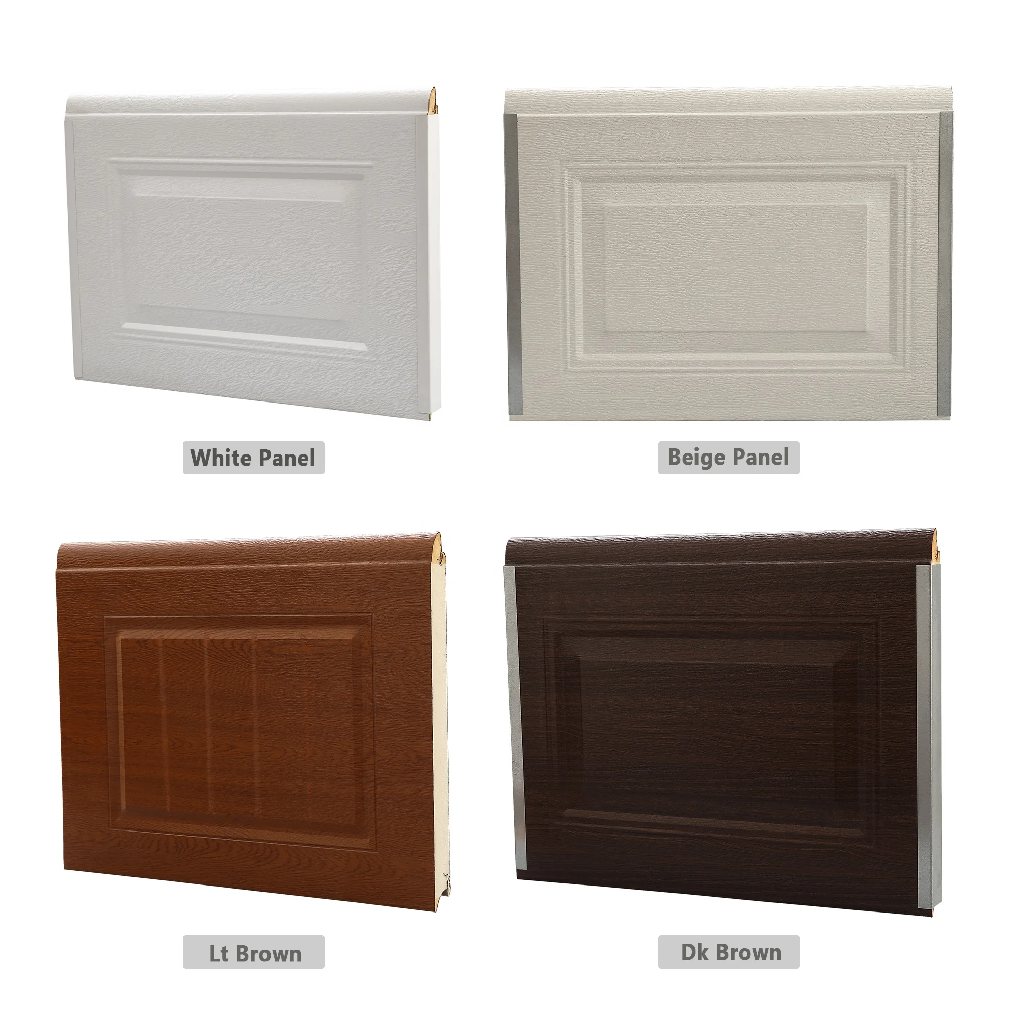 American Modern Steel Sectional Garage Door Overhead Insulated Glass 9x8 Flap Sliding House Depot Garage Door