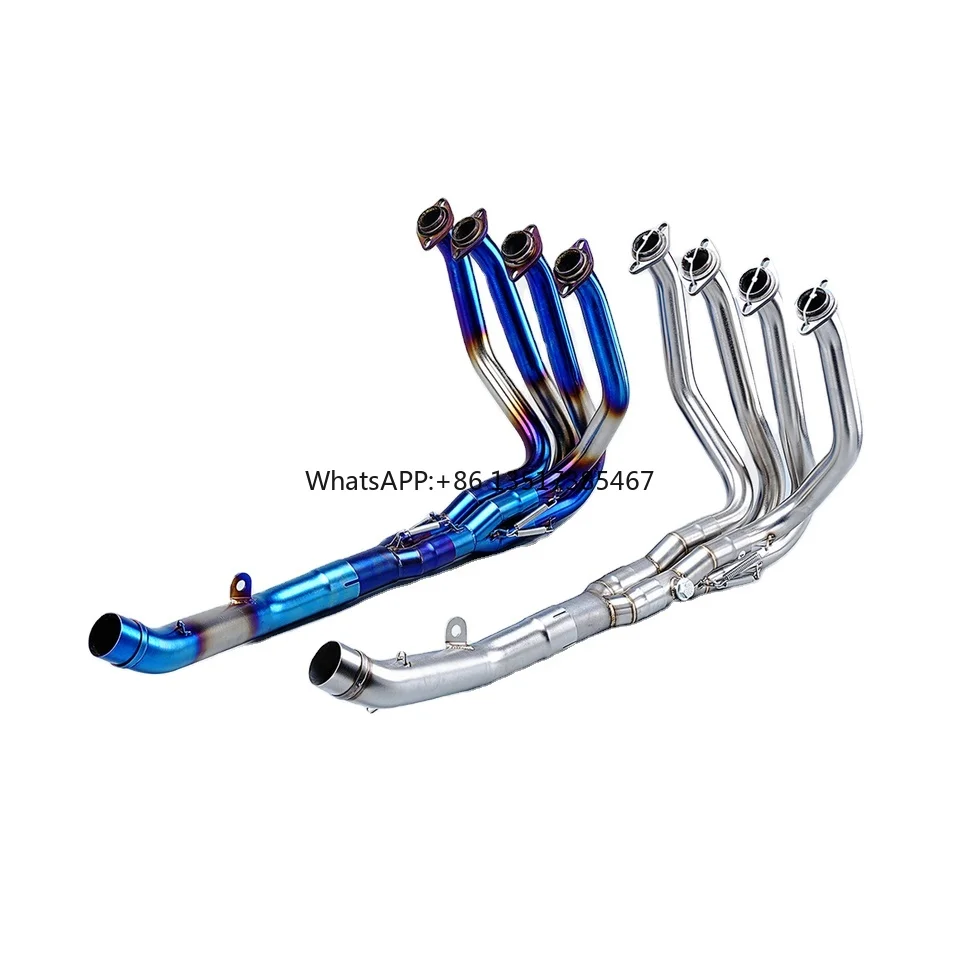 Kawasak Z750 Z800 Exhaust Full System Racing Slip Stainless Steel Tube 51mm New Boxed Motorcycle Muffler Front Mid Pipe