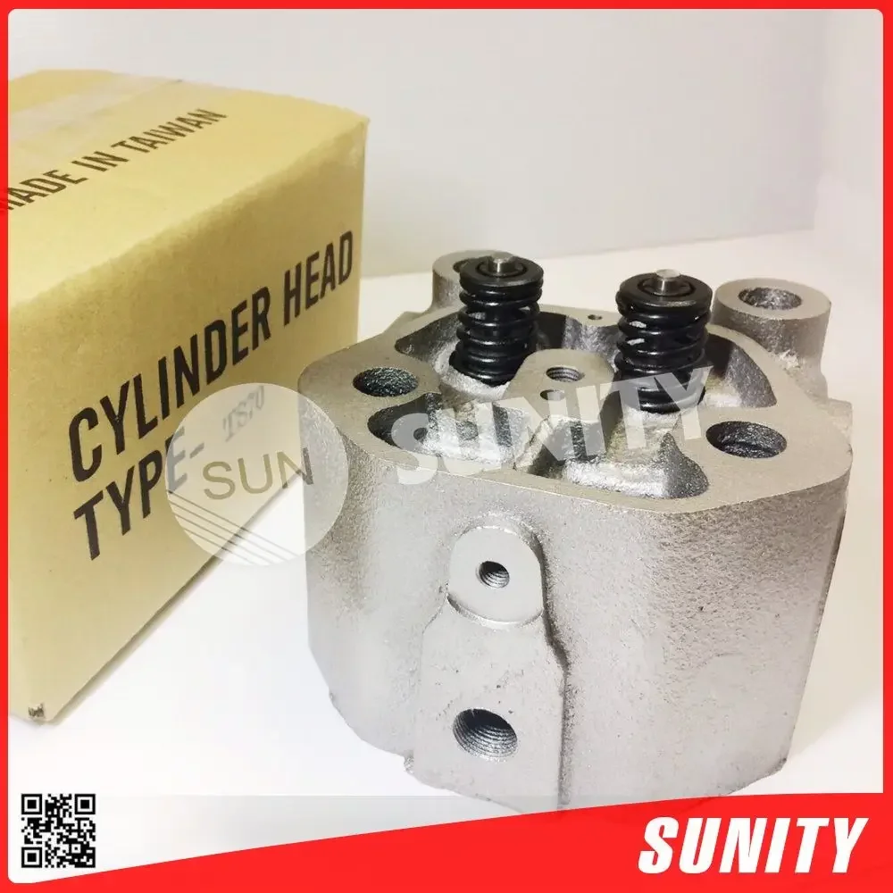 single cylinder diese engine spare parts cyl. head  heads for yanmar TS70 tractor