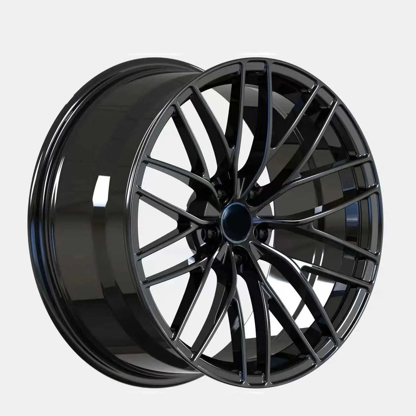 

New Lightweight 5*108 5*112 5*120 16-26 Inch 6061-t6 Forged Aluminum Alloy Wheel Painted Customizable