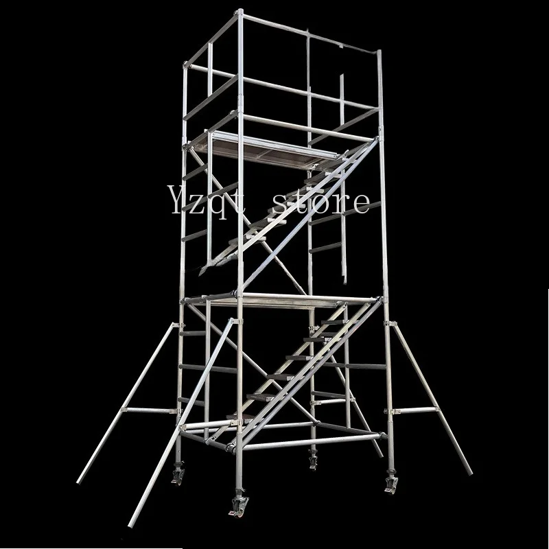 Aluminum alloy scaffolding factory direct sales mobile fast loading construction site decoration lifting project thickening
