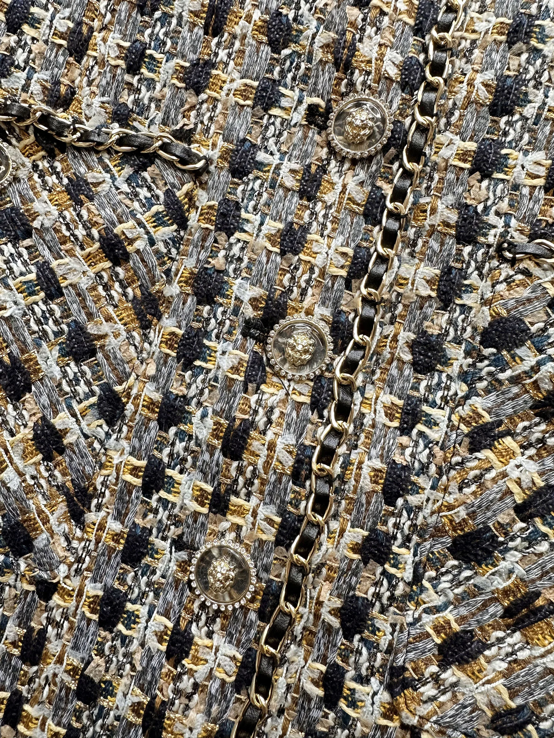 เดรสสั้นทรงเอเข้ารูปเอวสูง แขนกุด คอวี สไตล์วินเทจฝรั่งเศส ผ้าทวีดอเนกประสงค์ สำหรับผู้หญิง ฤดูใบไม้ร่วง