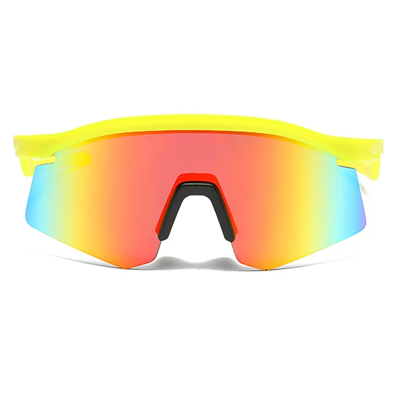 Óculos de sol retrô superdimensionados para homens e mulheres, óculos de sol com meia armação, marca designer UV400