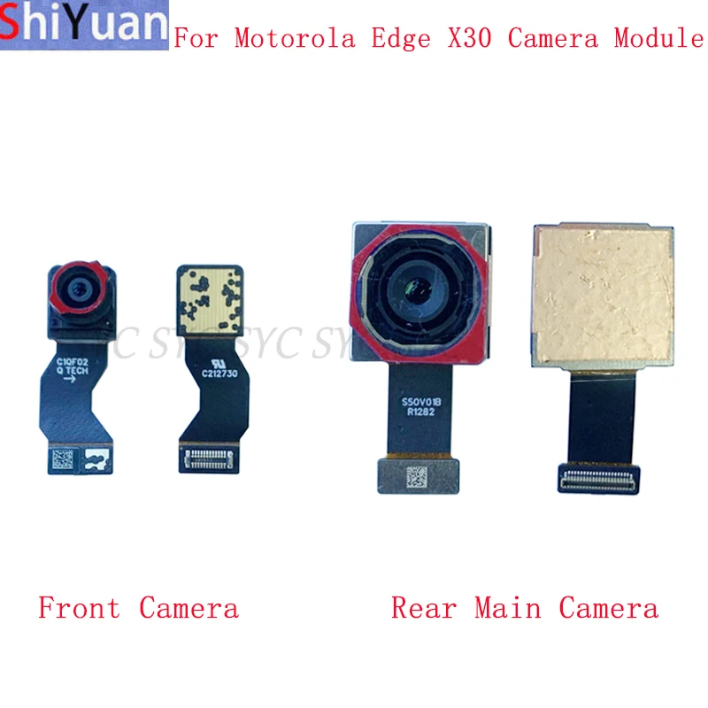 

Back Rear Front Camera Flex Cable For Motorola Moto Edge X30 Main Big Small Camera Module Repair Parts