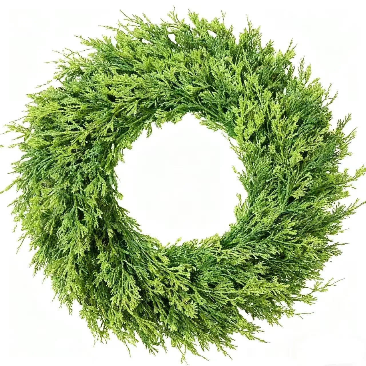 

All Season Artificial Wreath​ , Handmade Farmhouse Indoor/Outdoor Wall Decor, Home Hanging Ornament