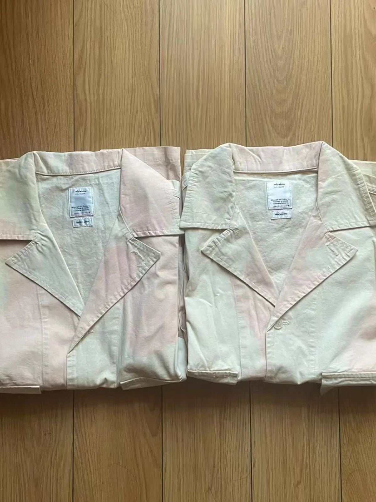 

Visvim Kofu 2aw Cornet irt ort Sve Youth Casual Cotton Breathable Printed irt Briti Camouflage Pattern