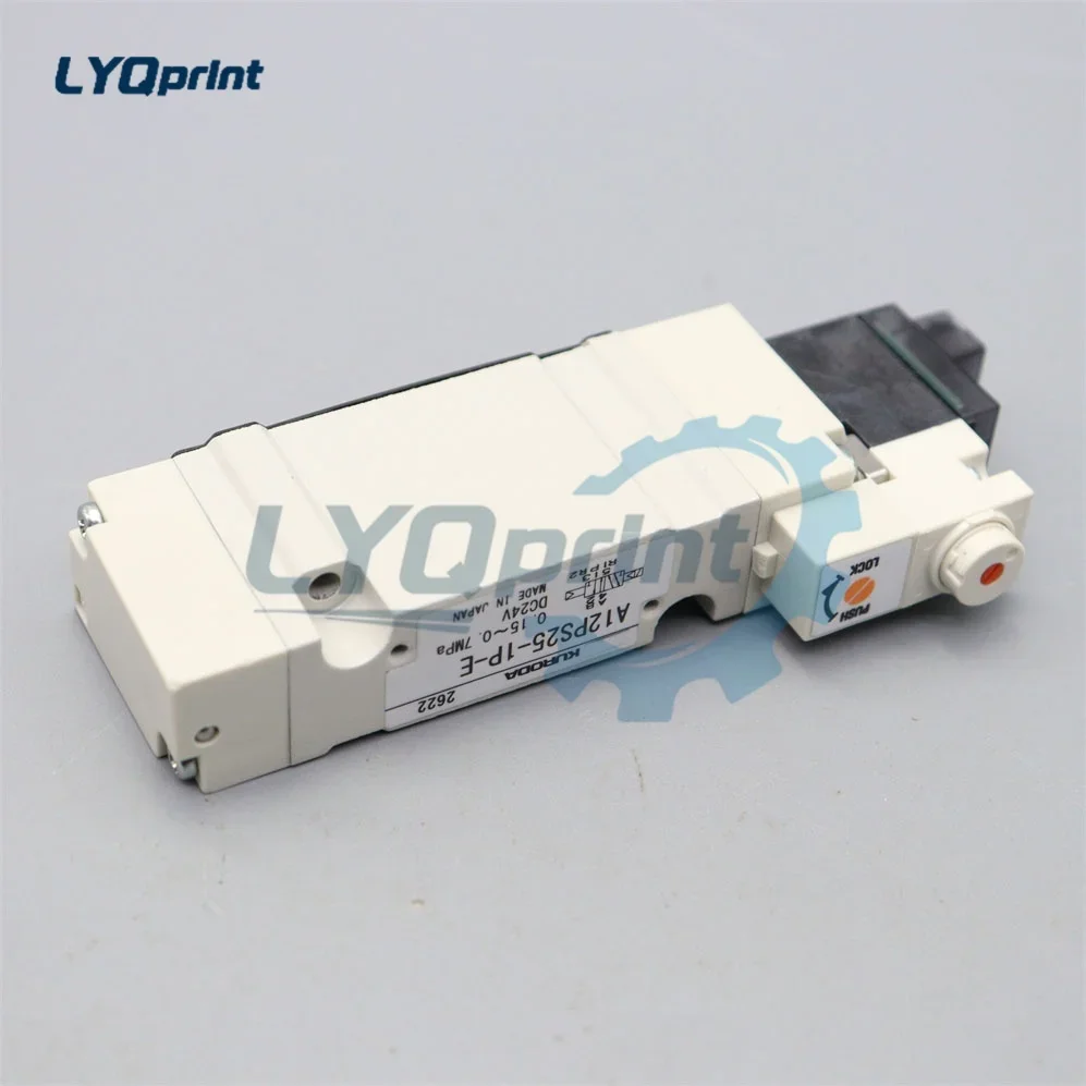 Accurate Best Quality 1Pcs Komori Press Solenoid Valve A12PS25-1P-E Air Pressure Control Valve Parts
