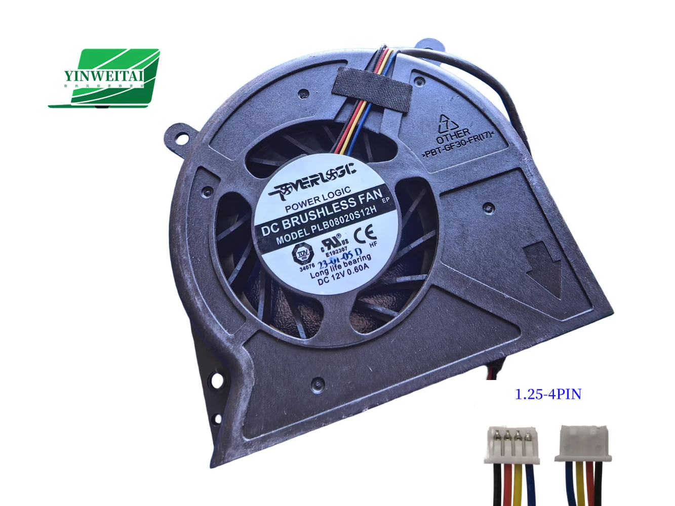 

Оригинальный вентилятор охлаждения процессора для мини-ПК ASUS PN80 PLB08020B12HH XB902512HHS4B01F12 DC 12V 0.6A