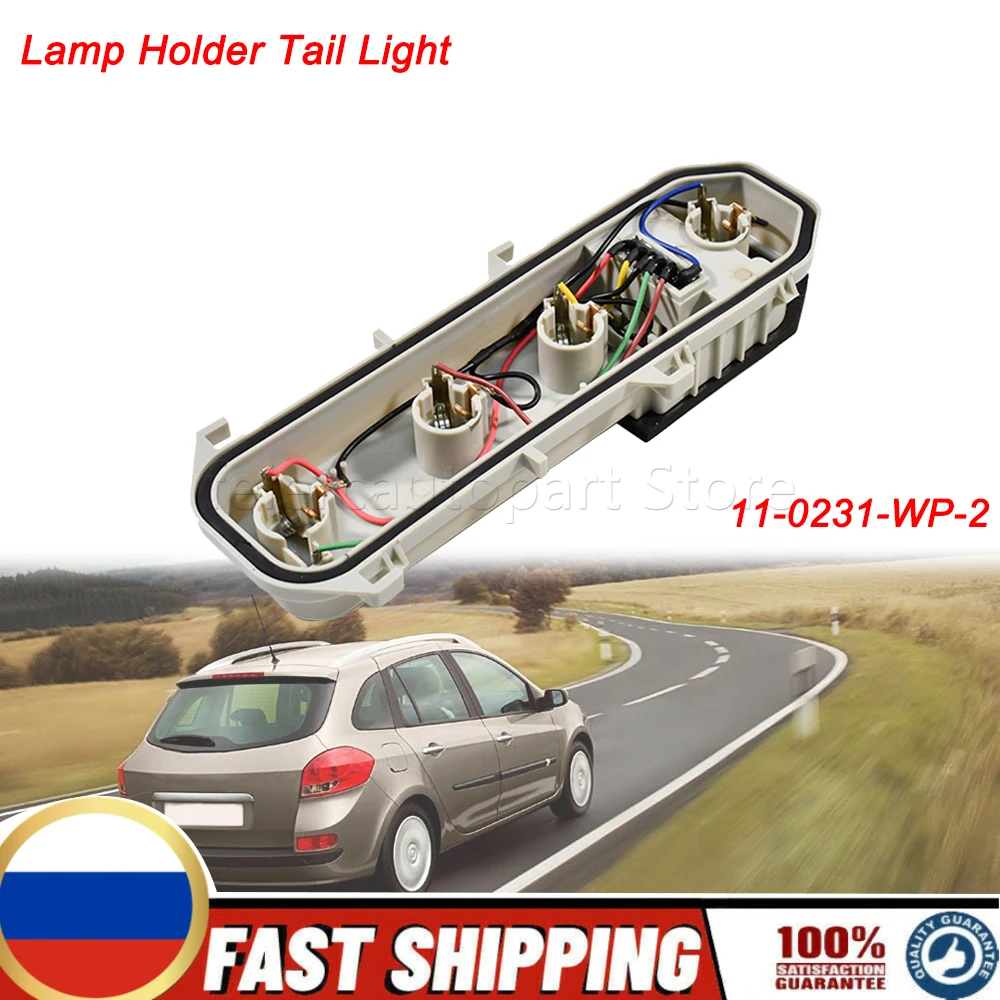 

110231WP2 Car Lamp Holder Tail Light For Renault Clio 2 1998-2010 Left Right 11-0231-WP-2